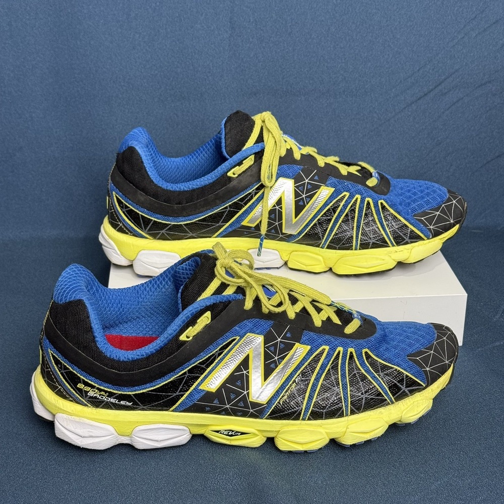 New Balance Baddeley 890 v4 Running Shoes Mens 12.5 D Blue M890BB4 Sneakers